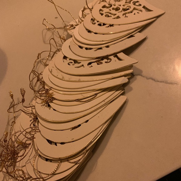 Victoria Secret Gold ornaments - Picture 6 of 7